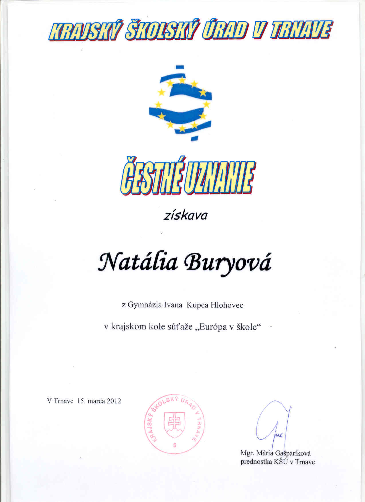 diplom-Buryová