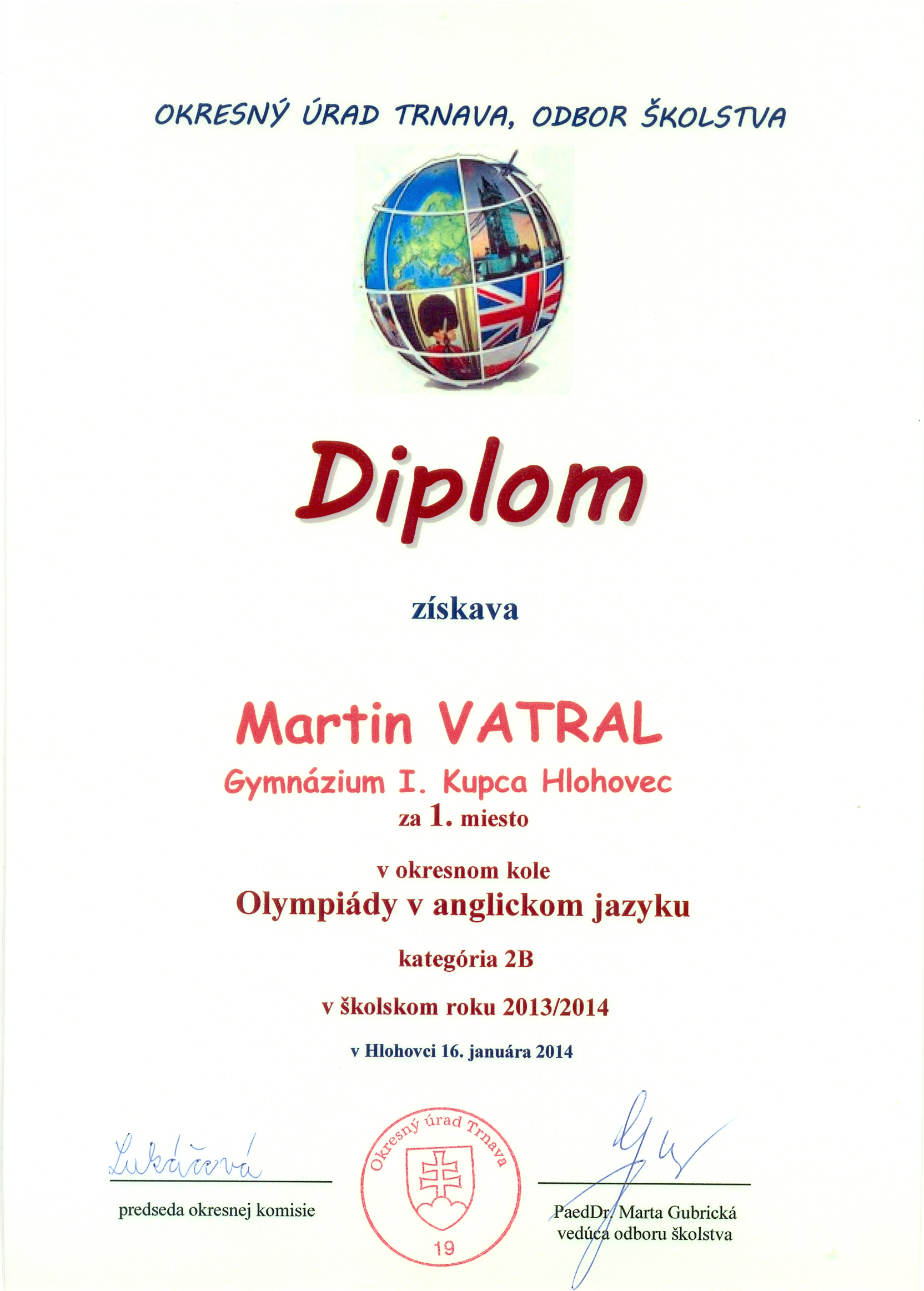 diplom-Vatrál
